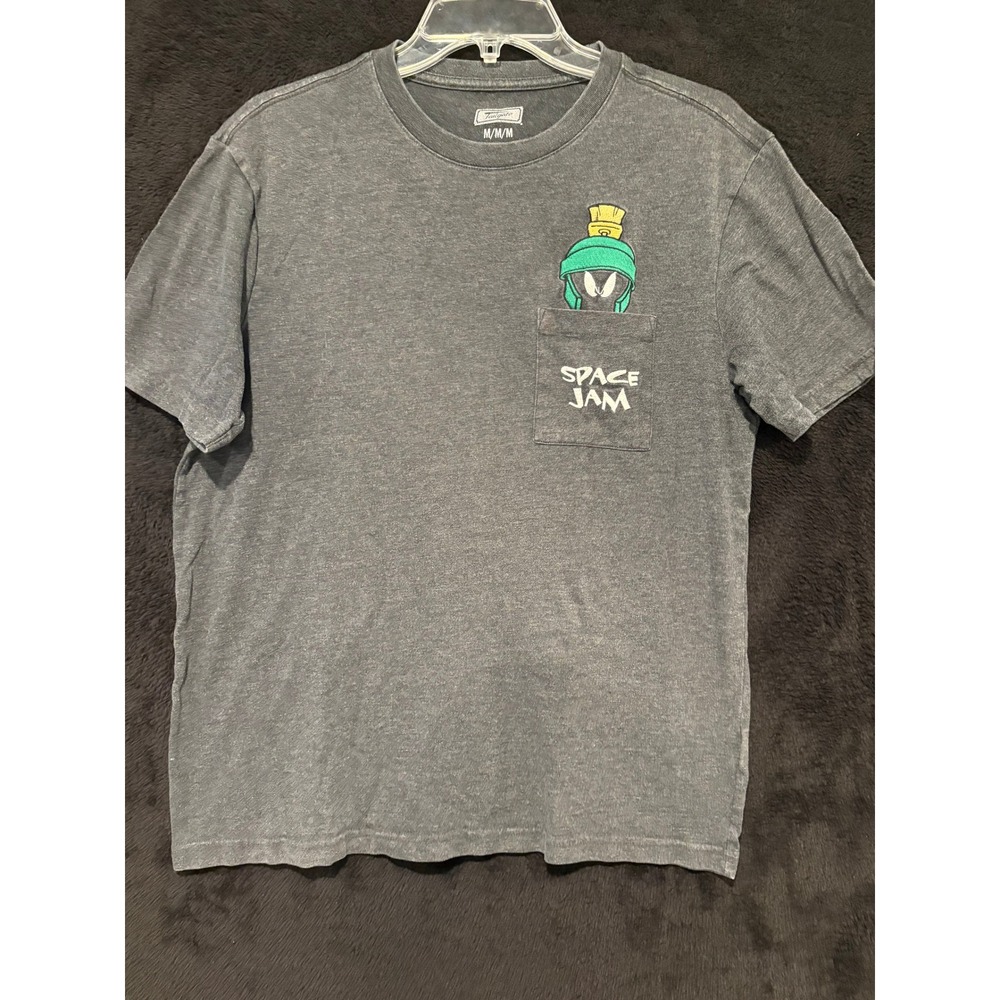 Tailgate Space Jam Marvin‎ the Martian Graphic Pocket T-Shirt Medium